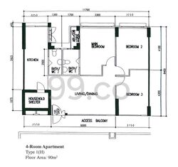 Blk 110B Punggol Field (Punggol), HDB 3 Rooms #495644951